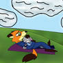 Nick and Judy on break