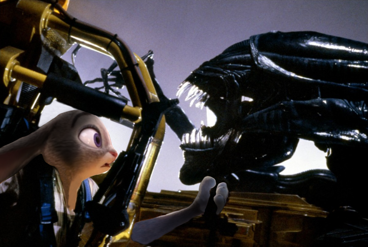 Judy Hopps Vs the Alien Queen