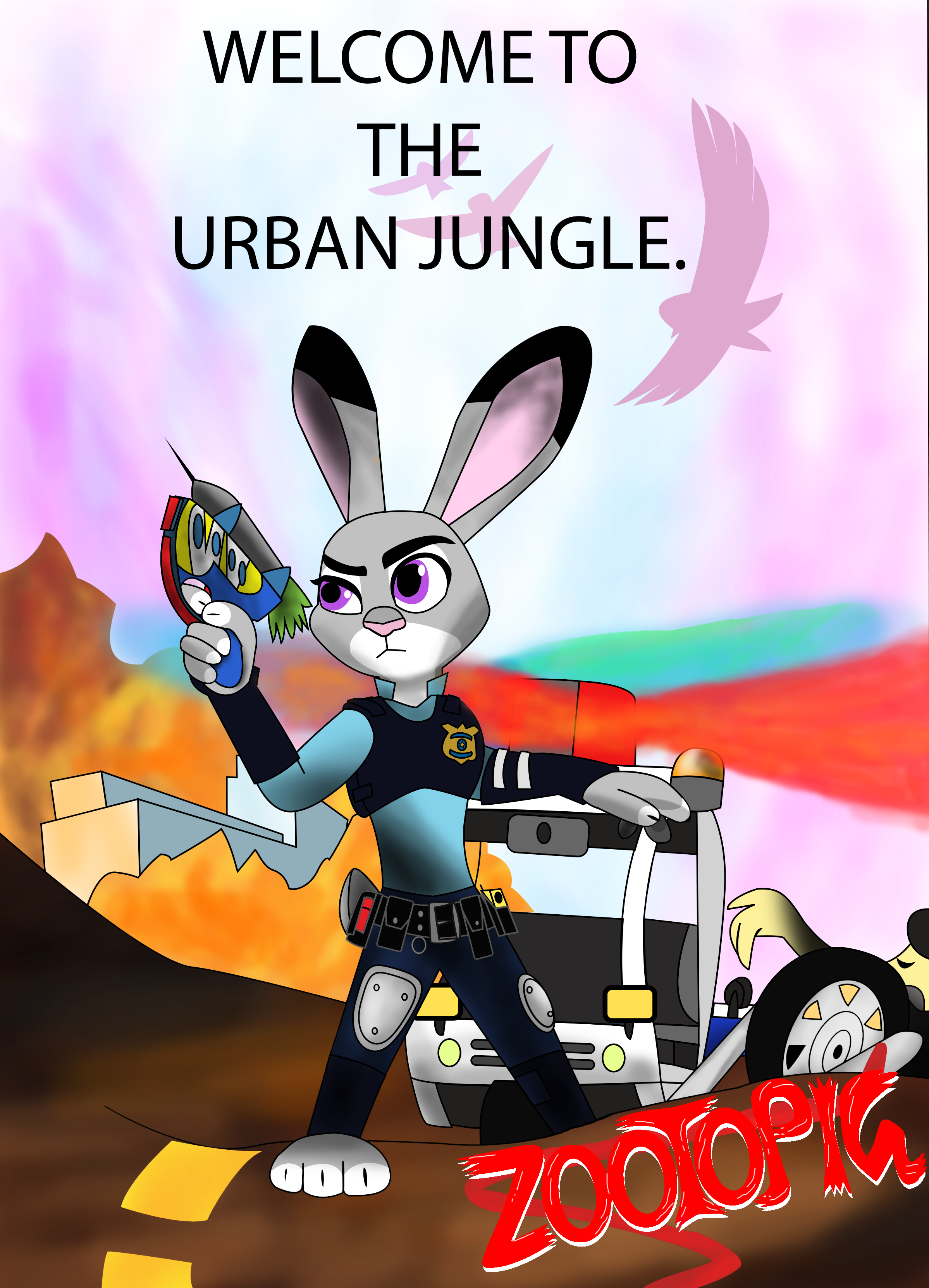 Zootopia And Mad Max Crossover by EJFireLightningArts on DeviantArt