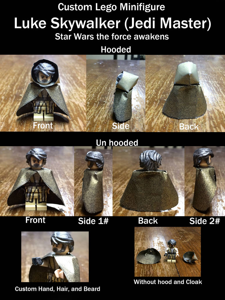 Lego custom luke skywalker discount