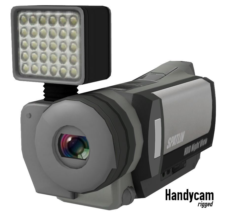 Handycam - Rigged by ProgammerNetwork on DeviantArt