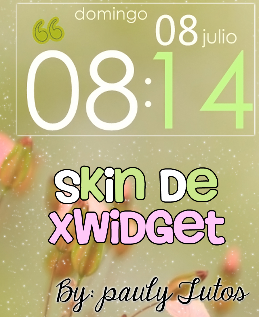 Paula Clock for XWidget