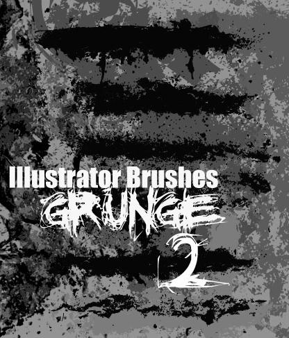 Illustrator Grunge Brushes 2 by themeatgrinder on DeviantArt