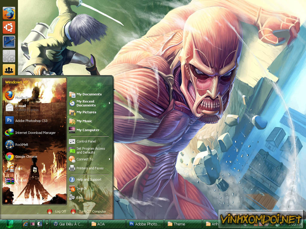 Xp Theme Attack On Titan by vinhxomdoi on DeviantArt