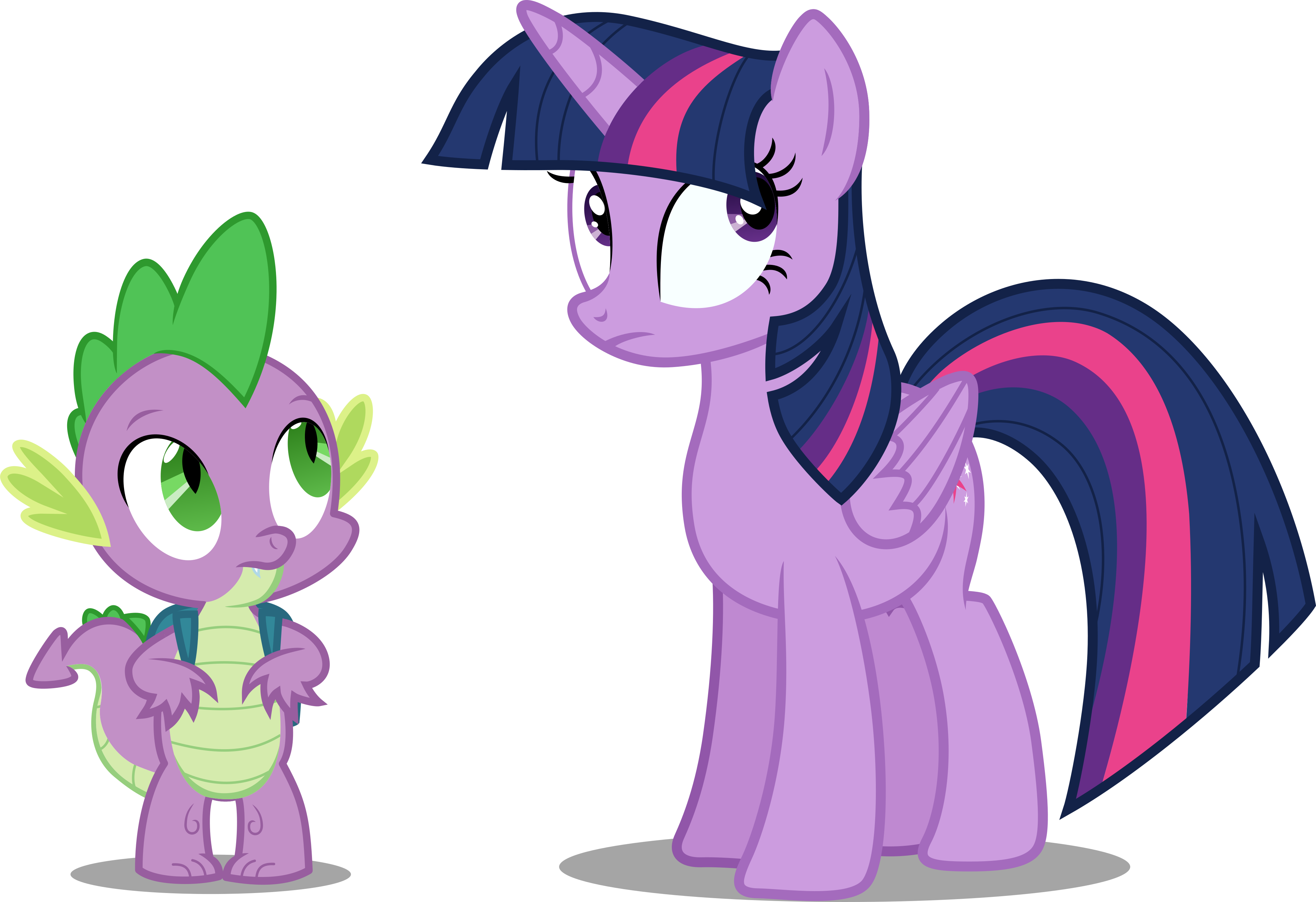 Twilight Sparkle And Spike By Tralomine On DeviantArt Twilight Sparkle And Spike By Tralomine On DeviantArt