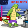 Brok the winner