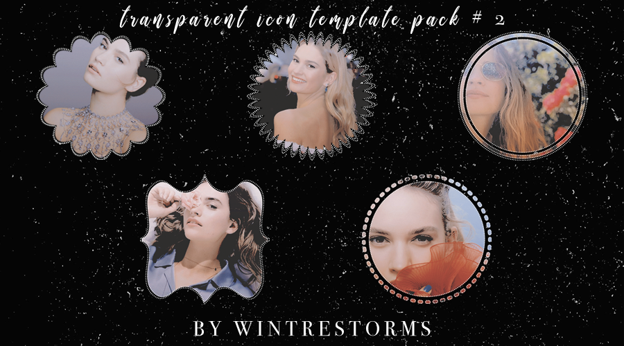 ICON TEMPLATE PACK # 2 by 616widow on DeviantArt