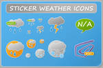 Sticker Weather Icons