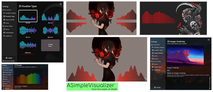 ASimpleVisualizer (ASV2 available)