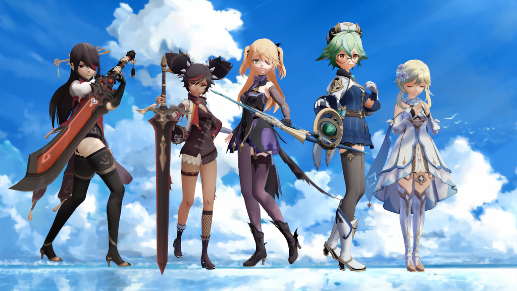 MMD Genshin Impact Poses by Ninjakeks54 on DeviantArt