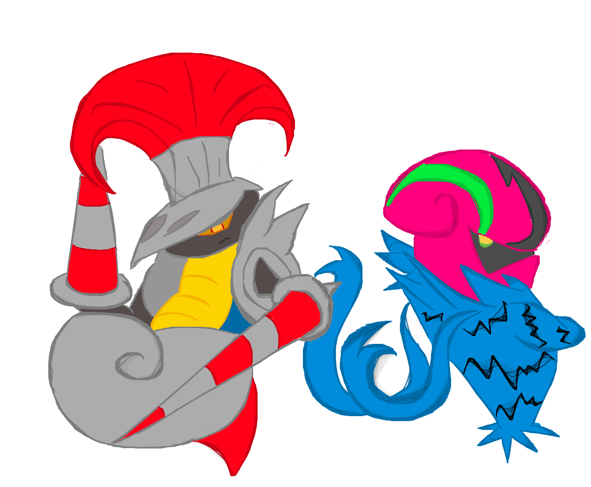 Accelgor and Escavalier by SuperBadgerMan on DeviantArt
