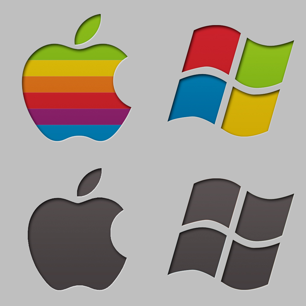 rEFIt Boot Icons (Mac and Windows logos)