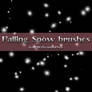 Falling Snow brush by KittyScorpiaNoa