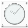 Pure Glass Analog Clock HQ for xwidget