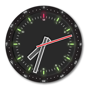 Tritium Clock for xwidget by Jimking on DeviantArt
