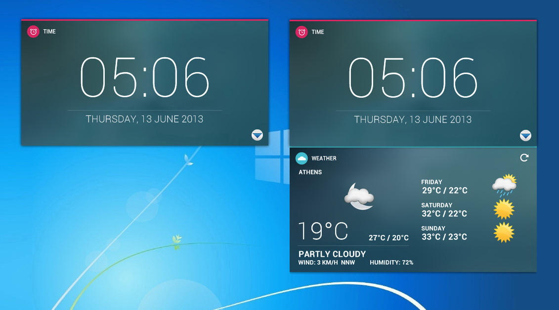 Windows8 Tab Clock Weather for xwidget by Jimking on DeviantArt