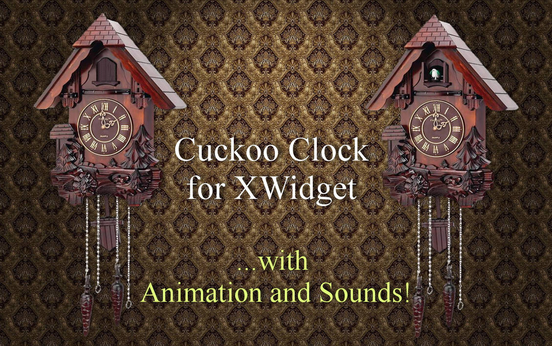 Cuckoo Clock v2 with SOUNDANIMATION for xwidget by Jimking on DeviantArt