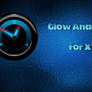 Glow Analog Clock HQ for xwidget