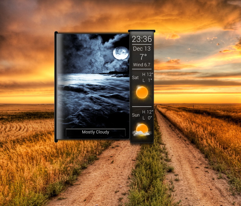 Boss Weather for xwidget