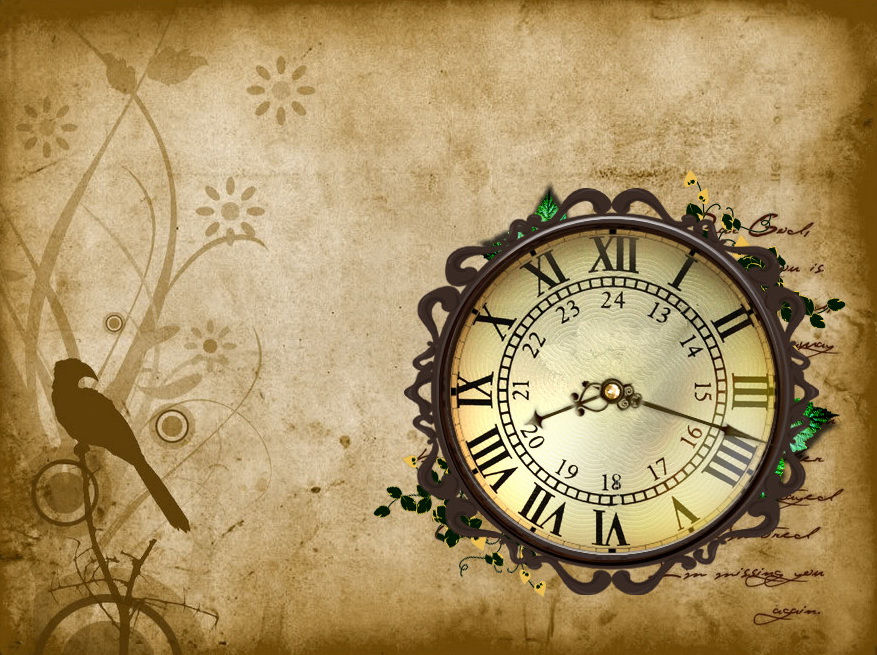 Vintage Analog Clock 3 for xwidget by Jimking on DeviantArt