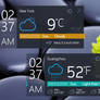 ColorMetro Style Weather HD for xwidget