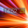 Galaxy S2 Digital Clock for xwidget