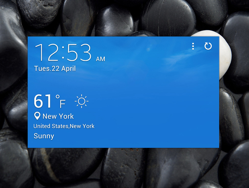 Galaxy Tab Pro Weather HD for xwidget by Jimking on DeviantArt