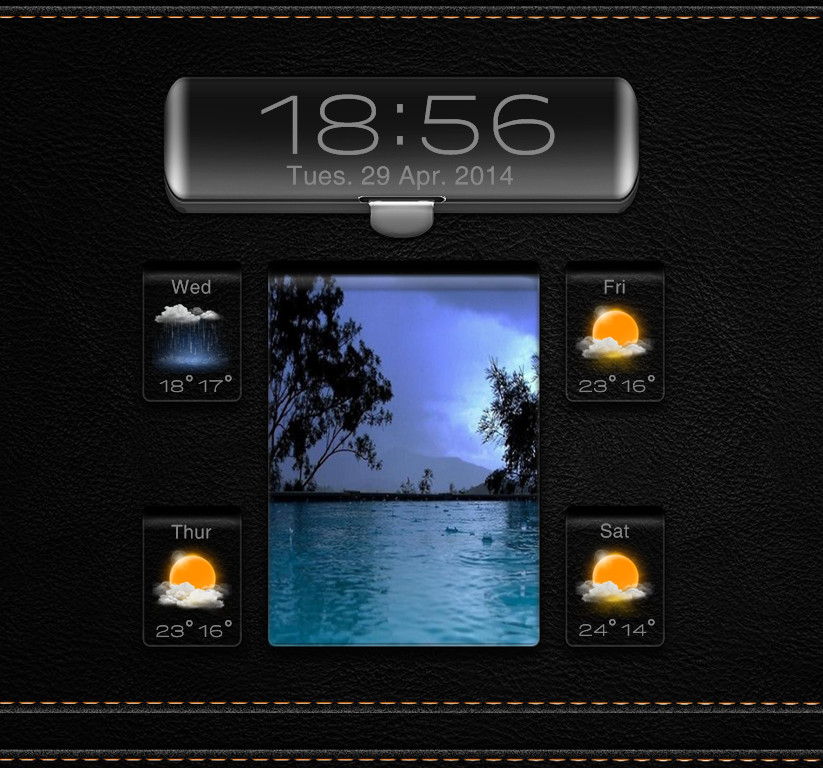 Boss Weather 3 for xwidget