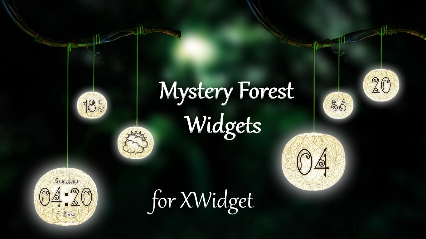 Mystery Forest Widgets for xwidget