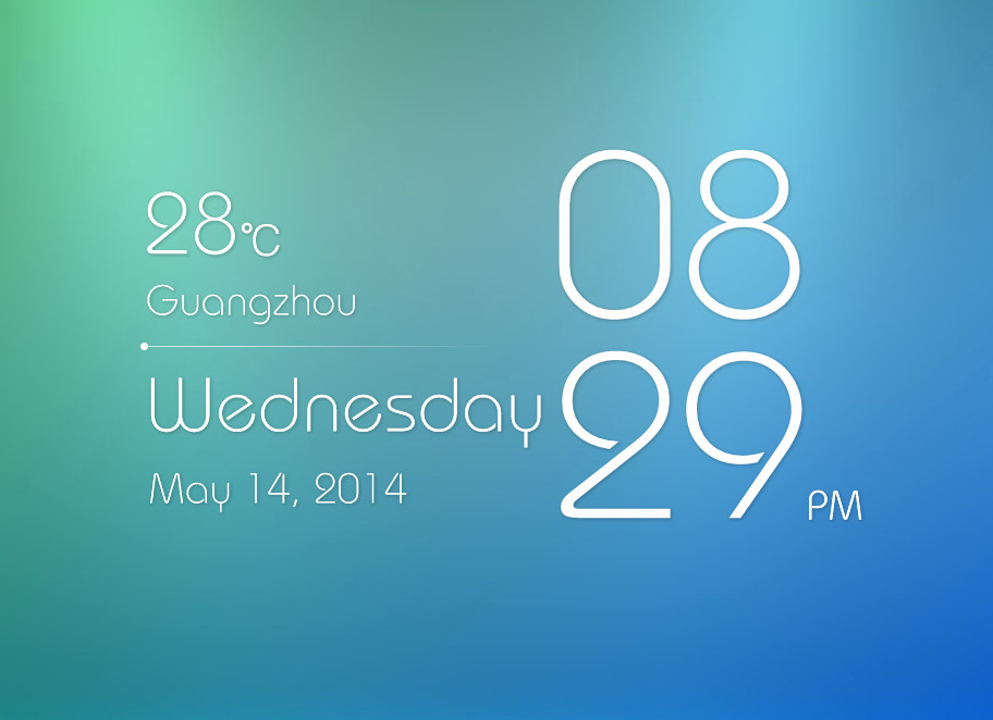 Elegance Clock v7 for xwidget by Jimking on DeviantArt