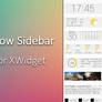 gNow Sidebar for xwidget
