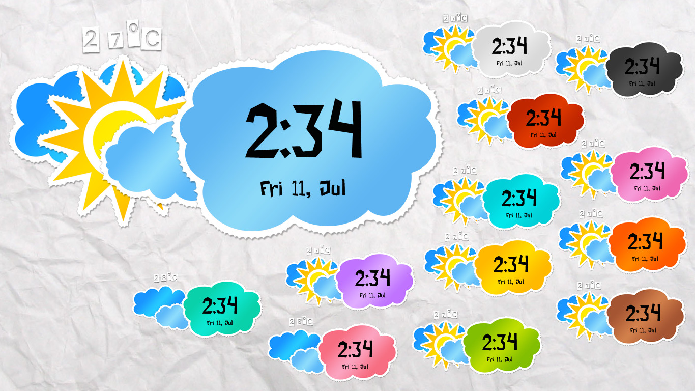 Sticko Widget HD 2 for xwidget