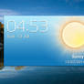 XperiaZ2 Accuweather Widget HD v1 for xwidget