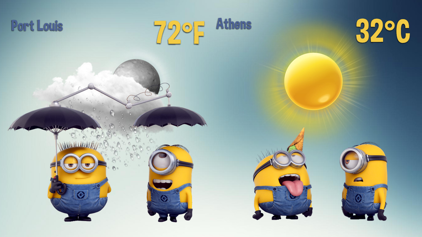 Despicable Me Weather HD 2 for xwidget by Jimking on DeviantArt