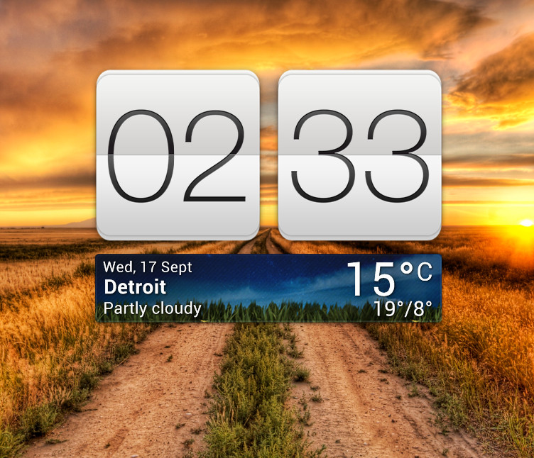 Galaxy Sense Widget for xwidget