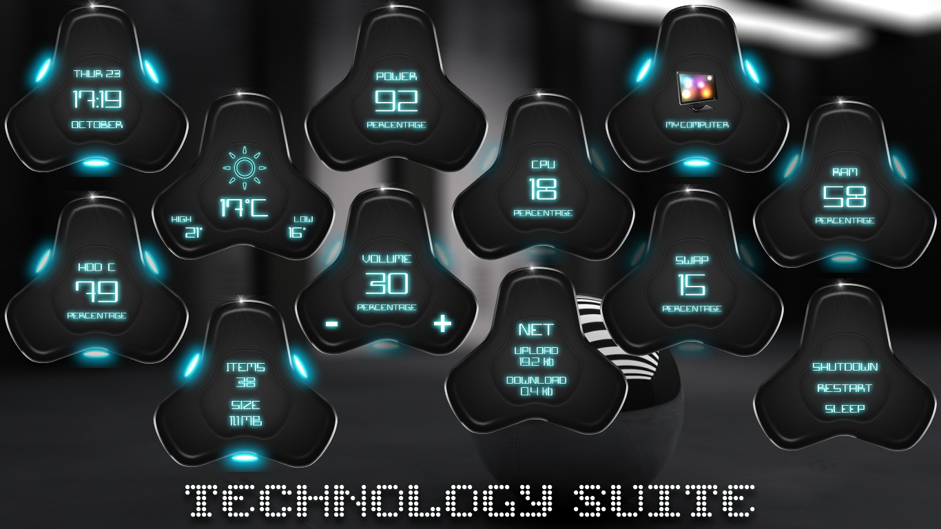 Technology Suite for xwidget by Jimking on DeviantArt