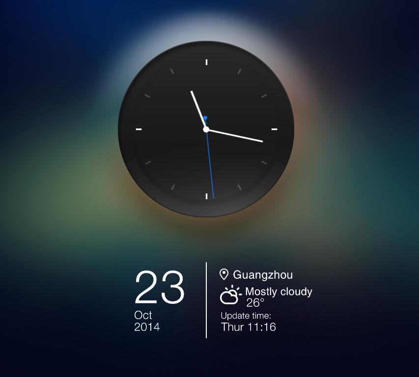 Daily Widget 2 for xwidget