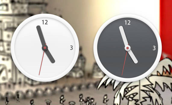 Smartisan Clock for xwidget