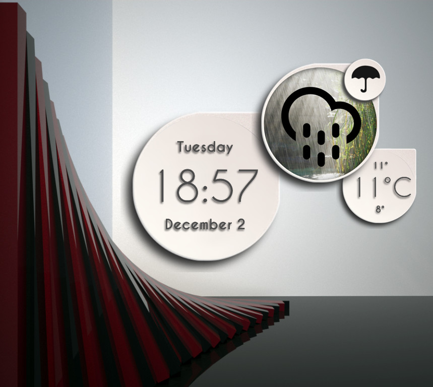 Asymmetric Spheres Widget for xwidget by Jimking on DeviantArt