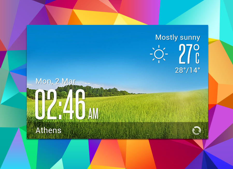 Galaxy S5 Widget HD Mod by Jimking on DeviantArt