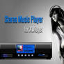 Stereo Music Player for xwidget (animated)