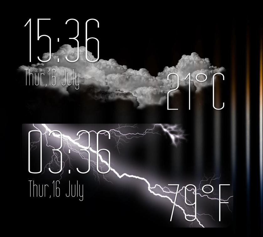 Transparent Style Widget for xwidget