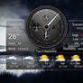 Stargate Weather Analog Clock HD 2 for xwidget