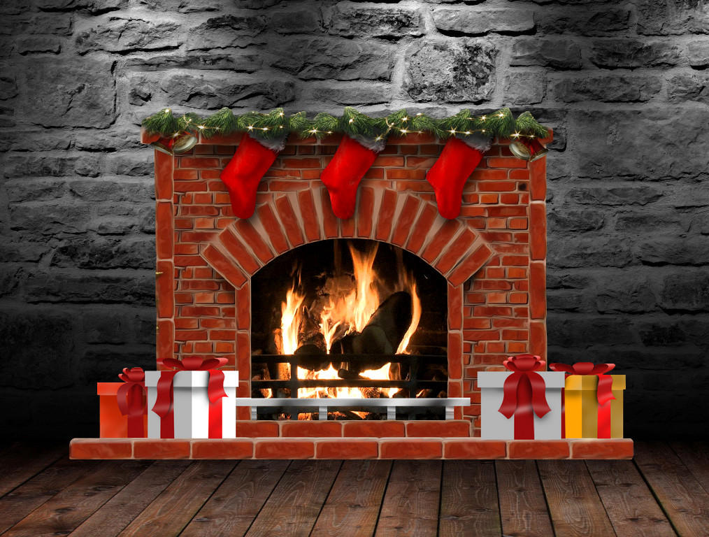 Christmas Fireplace Animated For Xwidget By Jimking On Deviantart