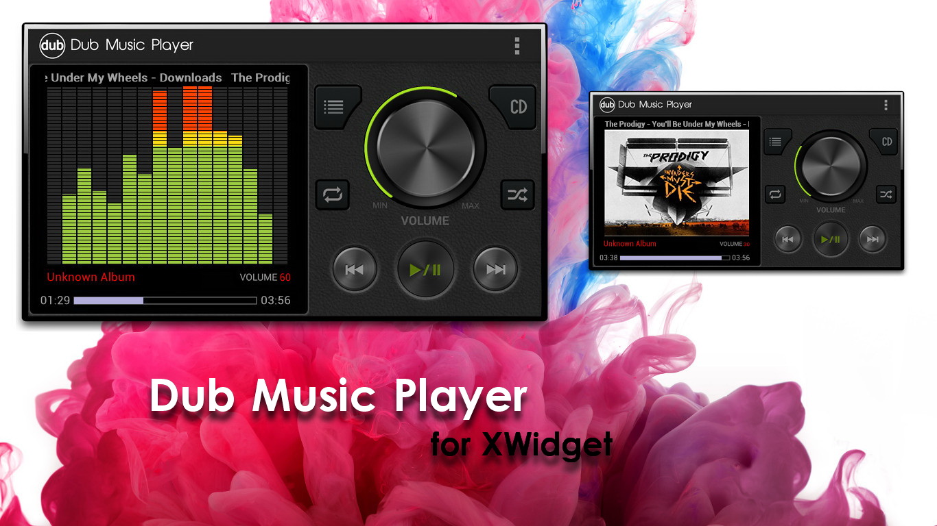 Dub Music Player for xwidget