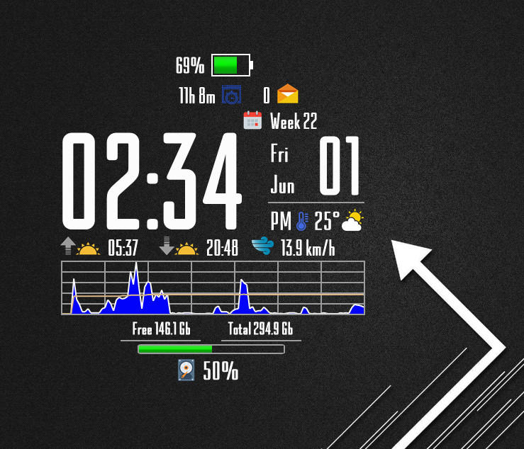 Energetic Widget for xwidget by Jimking on DeviantArt