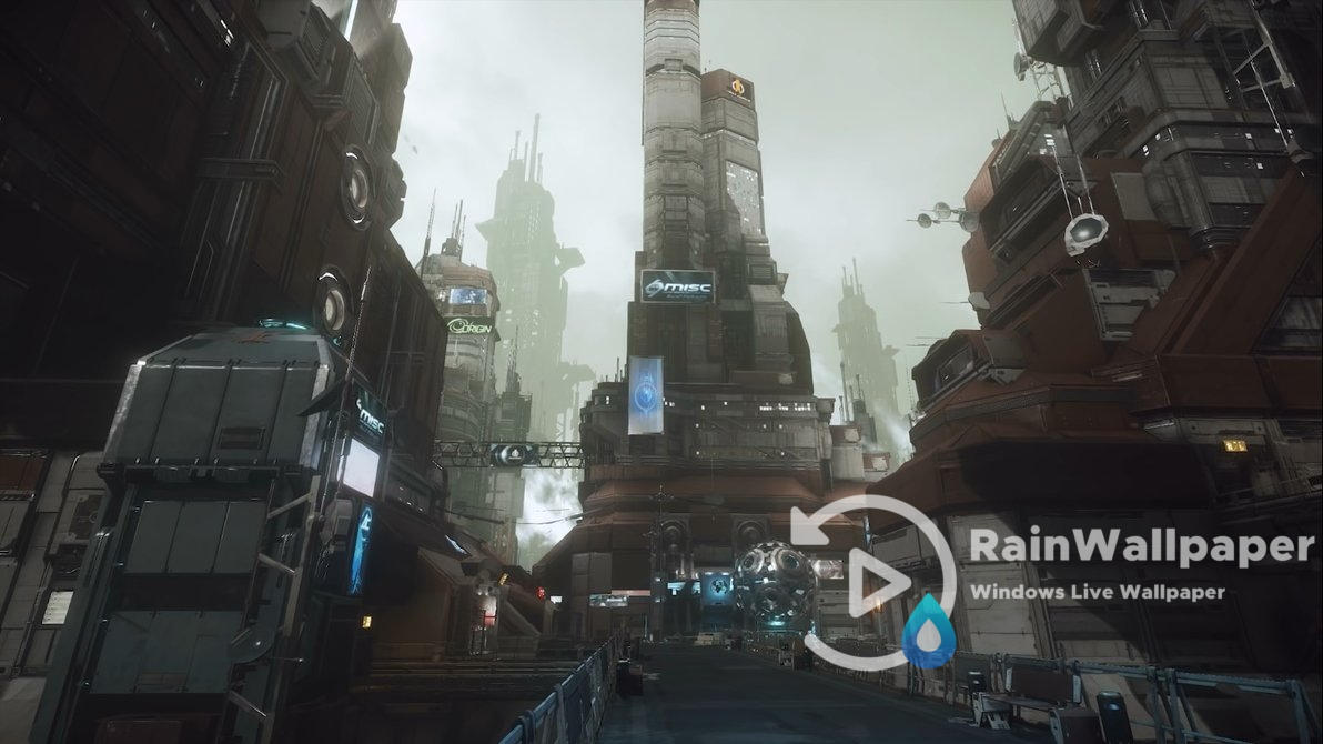 Star Citizen Arccorp Mainsquare By Jimking On Deviantart