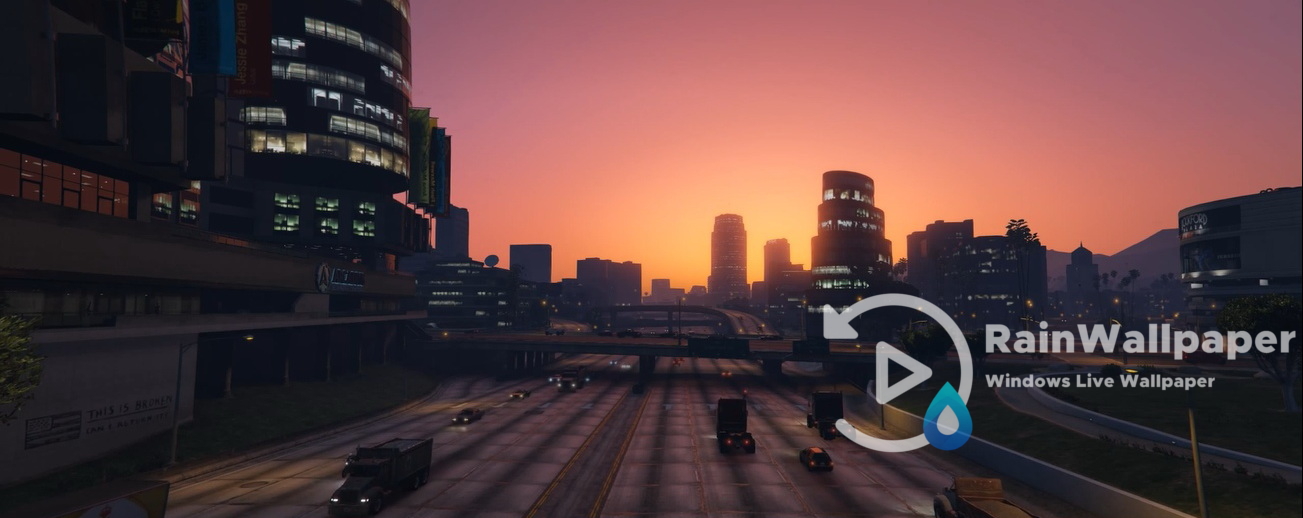 Los Santos City Sunset by Jimking on DeviantArt