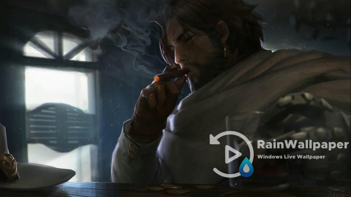 Mccree Smoking Overwatch By Jimking On Deviantart