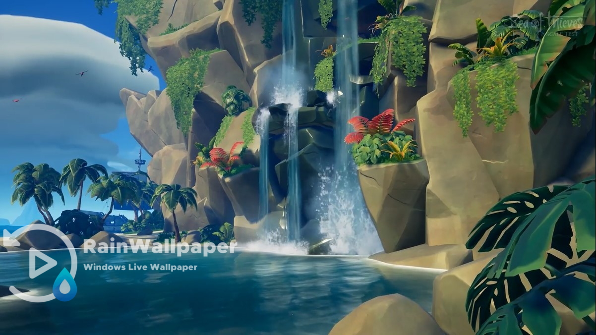 Waterfall Birds by Jimking on DeviantArt
